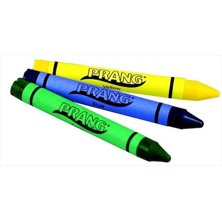 Prang Prang 001305 0.43 x 4 In. Large Molded Crayon Set; Assorted Color; Set - 8 1305